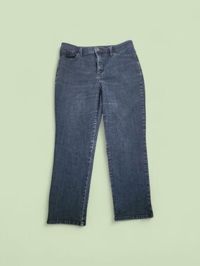 Dark Blue Women's Straight Leg Jeans